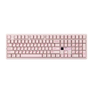 AULA F108 PRO V2 Tri-Mode Vezeték Nélküli Mechanikus Gamer Billentyűzet - Pink