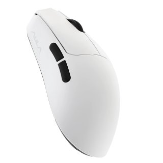 AULA SC380 Pro Tri-Mode Vezeték Nélküli Gamer Egér + Dokkoló - Fehér