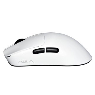 AULA SC380 Pro Tri-Mode Vezeték Nélküli Gamer Egér + Dokkoló - Fehér