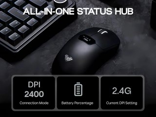 AULA SC390 Tri-Mode Vezeték Nélküli Gamer Egér