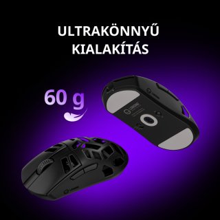 LORGAR Elite MSE90W Tri-Mode Gamer Egér - Fehér