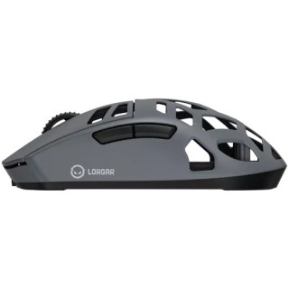LORGAR Elite MSE90W Tri-Mode Gamer Egér - Gunmetal Szürke
