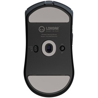 LORGAR Elite MSE90W Tri-Mode Gamer Egér - Gunmetal Szürke
