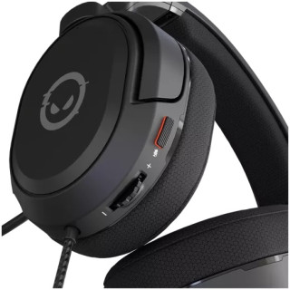 LORGAR Kaya 360 USB-A Gamer Headset - Fekete