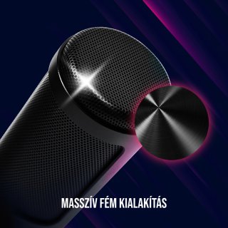 LORGAR Voicer 521 Gamer Mikrofon - Fekete