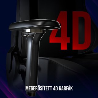 LORGAR Base 311 Gamer szék fekete-sárga