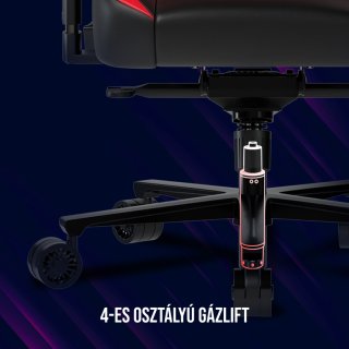 LORGAR Base 311 Gamer szék fekete-sárga