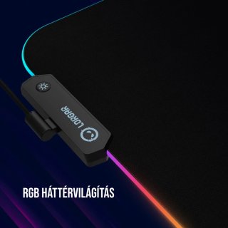 LORGAR Steller 913 egérpad fekete