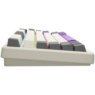 LORGAR KBP7075W Vezeték Nélküli Gamer Billentyűzet - Bézs