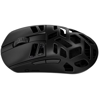 LORGAR Elite MSE90W Tri-Mode Gamer Egér - Fekete