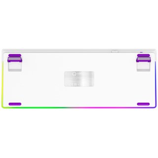 LORGAR KBP70 TKL vezeték nélküli billentyűzet, RGB világítás, angol kiosztás, fehér