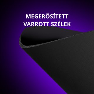 LORGAR MPA15XL Gamer Egérpad - XL - Fekete