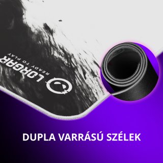 LORGAR MPA14XL Gamer Egérpad - XL - Fehér
