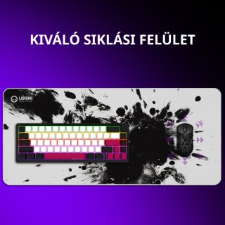 LORGAR MPA14XL Gamer Egérpad - XL - Fehér