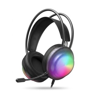 Onikuma X29 RGB vezetékes gamer headset, fekete – 2026