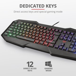 Trust GXT 830-RW Avonn Gaming Keyboard (HU)