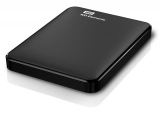 WD Elements Portable 1TB USB 3.0 Fekete külső HDD