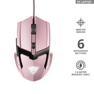 Trust GXT 101P Gav Gaming optikai egér - Pink