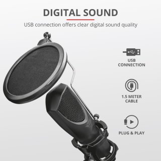 Trust GXT 232 Mantis USB Streaming Mikrofon