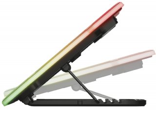 Trust GXT 1126 Aura Multicolour-illuminated Laptop Hűtőpad