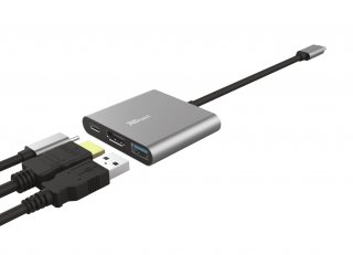 Trust DALYX 3 in 1 USB-C adapter