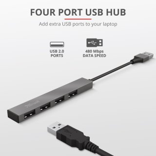 Trust HALYX 4-PORT mini USB hub