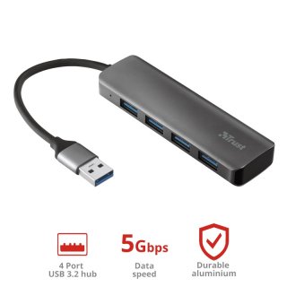 Trust HALYX 4-PORT USB3.2 hub