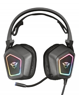 Trust GXT450 Blizz RGB 7.1 Surround Gamer fejhallgató - fekete
