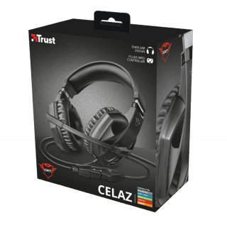 Trust GXT412 Celaz Multiplatform Gaming headset - fekete