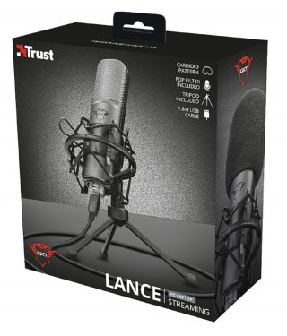 Trust GXT242 Lance streaming mikrofon