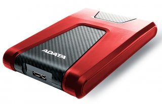 ADATA HD650 2,5" 2TB USB3.2 ütésálló piros külső winchester
