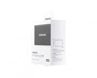 Samsung T7 szürke külső SSD 500GB USB 3.2