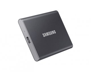 Samsung T7 szürke külső SSD 500GB USB 3.2