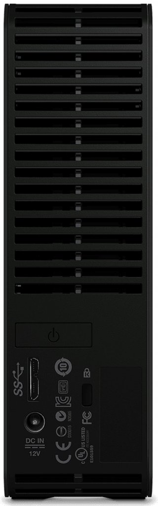 WD Elements Desktop 3,5" 10TB USB3.0 külső merevlemez - Fekete