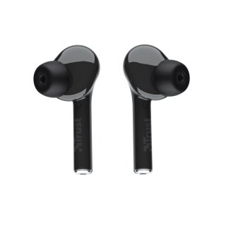 Trust Nika Touch Bluetooth Wireless Earphones fekete - vezeték nélküli fülhallgató