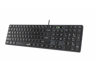 Genius Slimstar 126 USB fekete billentyűzet