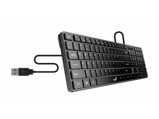 Genius Slimstar 126 USB fekete billentyűzet