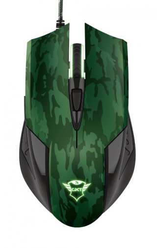 Trust Gaming GXT 781 RIXA CAMO vezetékes gaming optikai egér + egérpad