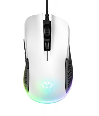 Trust GXT 922W Ybar RGB fehér gaming egér