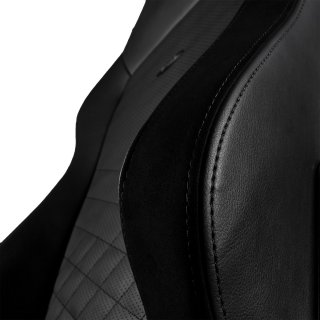 Noblechairs Hero Gaming Chair Leather - Valódi bőr! - Fekete