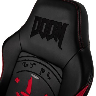 Noblechairs Hero DOOM Edition Gamer szék - fekete/piros