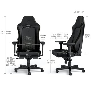 Noblechairs Hero Gaming Chair - Fekete/Arany