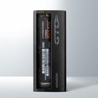 Axagon EEM2-GTO Type-C 3.2 NVMe M.2 SSD 10Gbit/s külső ház