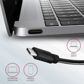 Axagon HMC-5G2 5 portos USB3.2. Gen 2 HUB - ezüstfekete