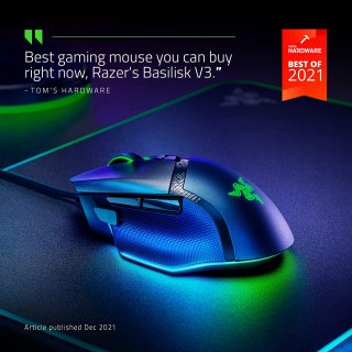 Razer Basilisk V3 vezetékes gamer optikai egér