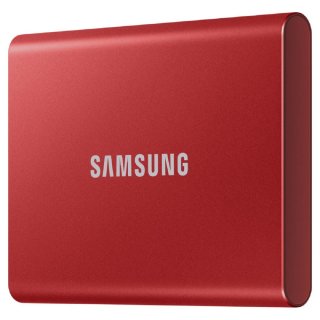 Samsung 1000GB USB 3.2 piros T7 külső SSD