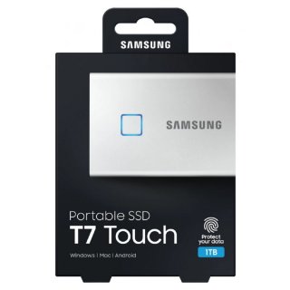 Samsung T7 Ezüst külső SSD 1000GB USB 3.2