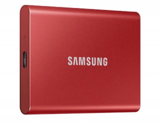 Samsung T7 2000GB USB 3.2 külső SSD - piros