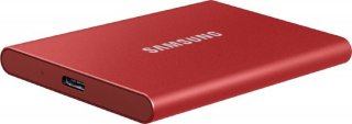 Samsung T7 2000GB USB 3.2 külső SSD - piros