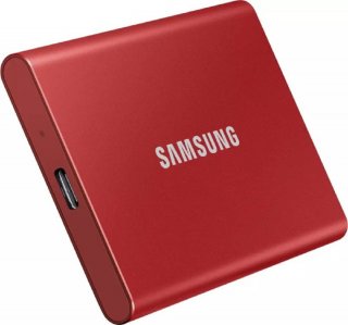 Samsung T7 2000GB USB 3.2 külső SSD - piros